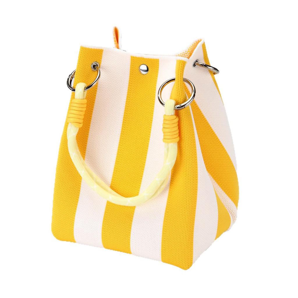 Stylish Women's Knitted Bucket Handbag – Casual, Versatile & Portable