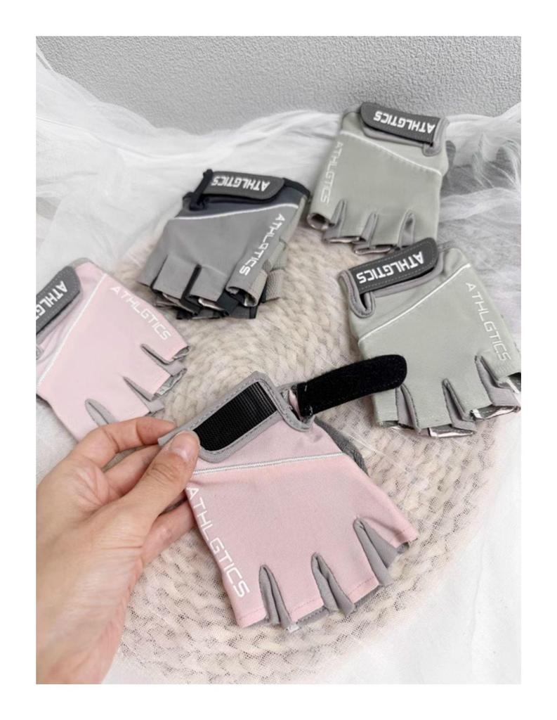 Unisex Half-Finger Breathable Fitness Gloves for Exercise & Cycling