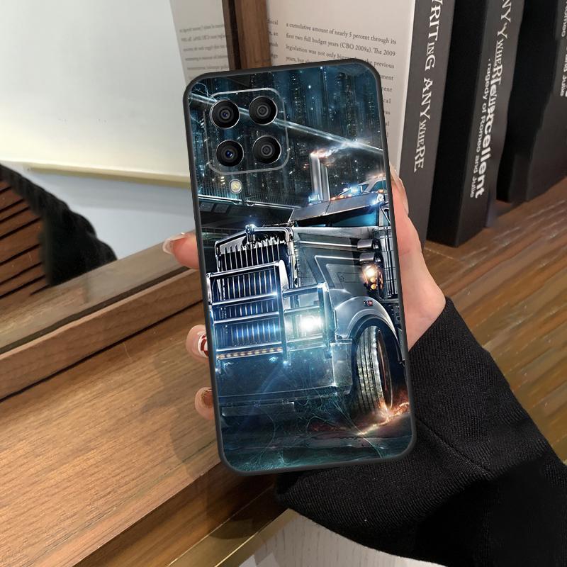 Cool Heavy Truck Car For Samsung Galaxy M13 M23 M33 M53 M21 M31 M51 M30s M20 M12 M32 M52 M14 M34 M54 Phone Case