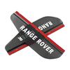 2Pcs Car Rear View Side Mirror Rain Board Eyebrow Sticker for Land Rover Discovery Range Rover Evpque Defender Car Eyeglass Rover L322 L405