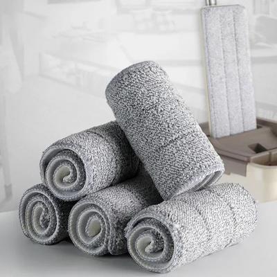 10pcs High Absorbency Flat Mop Cloth Washable Replacement Mop Cloth  Tile Floors