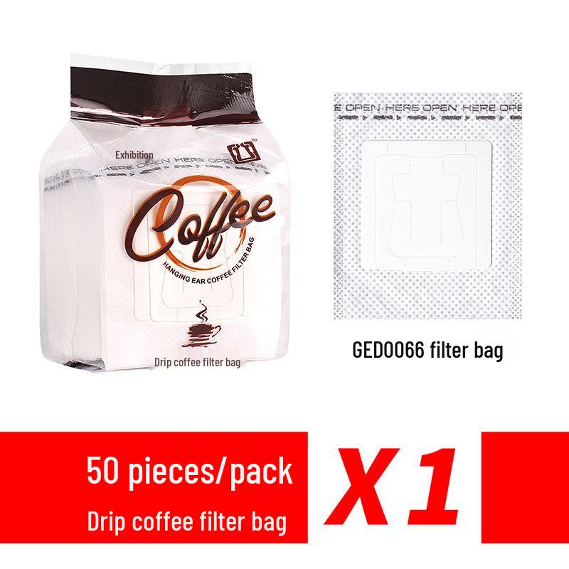 Zhanfei 50pcs Food Grade Drip Coffee Filter Bags 