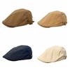 Korean Style Berets Hat Solid Color Peaked Cap Sweet Octagonal Hat  Ladies