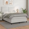 3142729 vidaXL Divan Bed with Mattress Grey 140x200 Cm Faux Leather