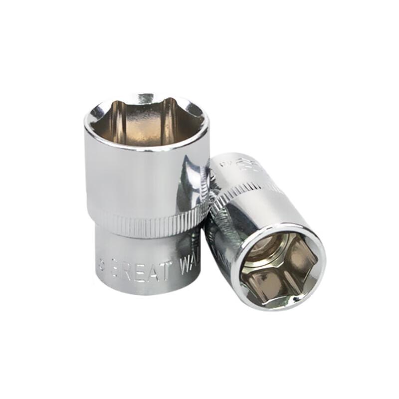 Great Wall Precision Cr-V 1/2-inch Drive Metric Hex Socket