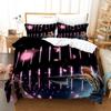 3dAnime Bleach Toushirou Ichigo Duvet Cover Pillowcase Bedding Set Double Twin Full Queen King Adult Kids Bedclothes Quilt Cover