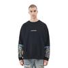 Converse Sweatshirts Unisex Black Crew Neck Thickened Regular 10025058-A03