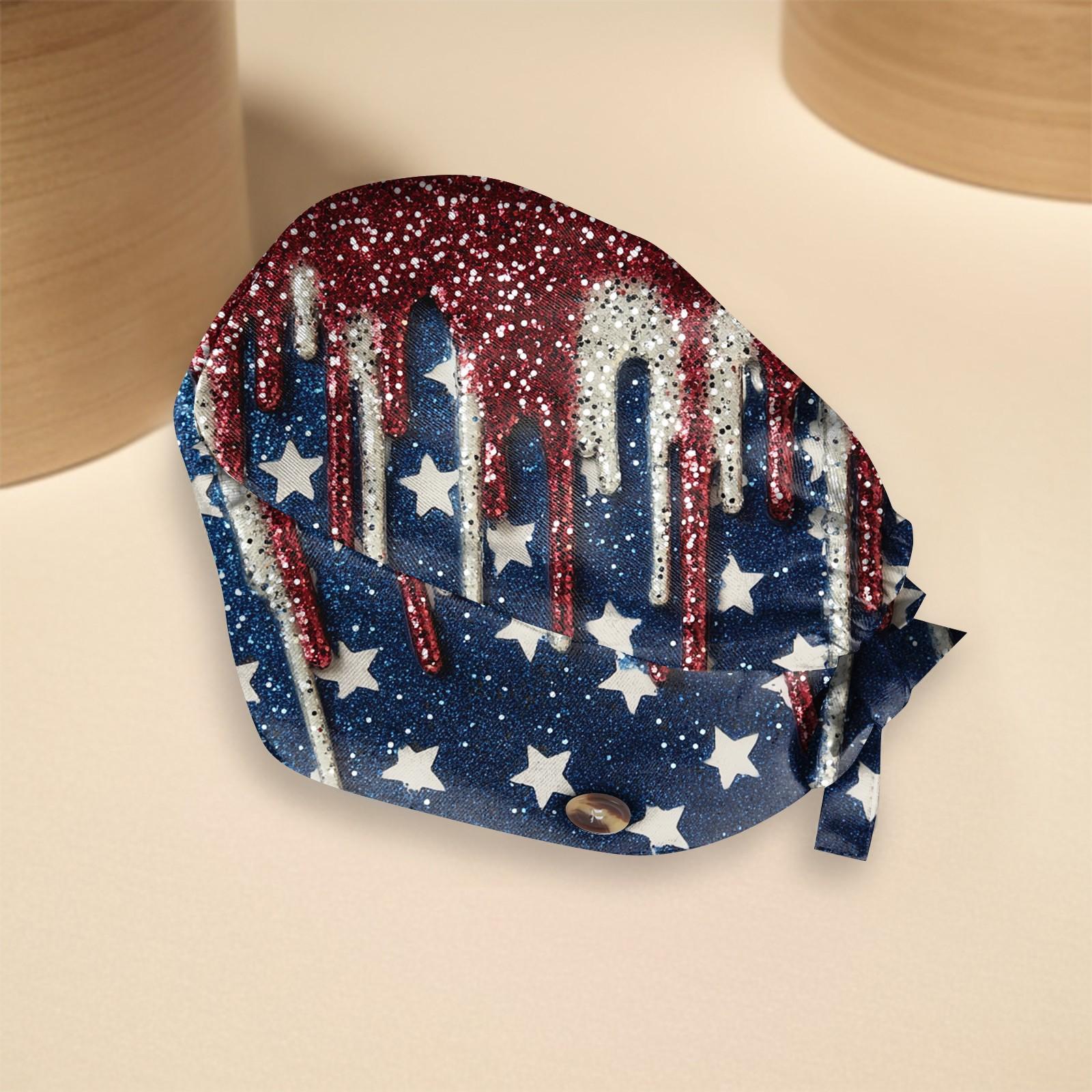 

Модная рабочая шляпа с принтом Повседневная стираемая шляпа Сумка Кепка One Size красный