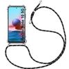 Protective Case - E.F.CONNECTION - Redmi Note 10 5G - Flexible - Transparent-Black - Fingerprint-resistant