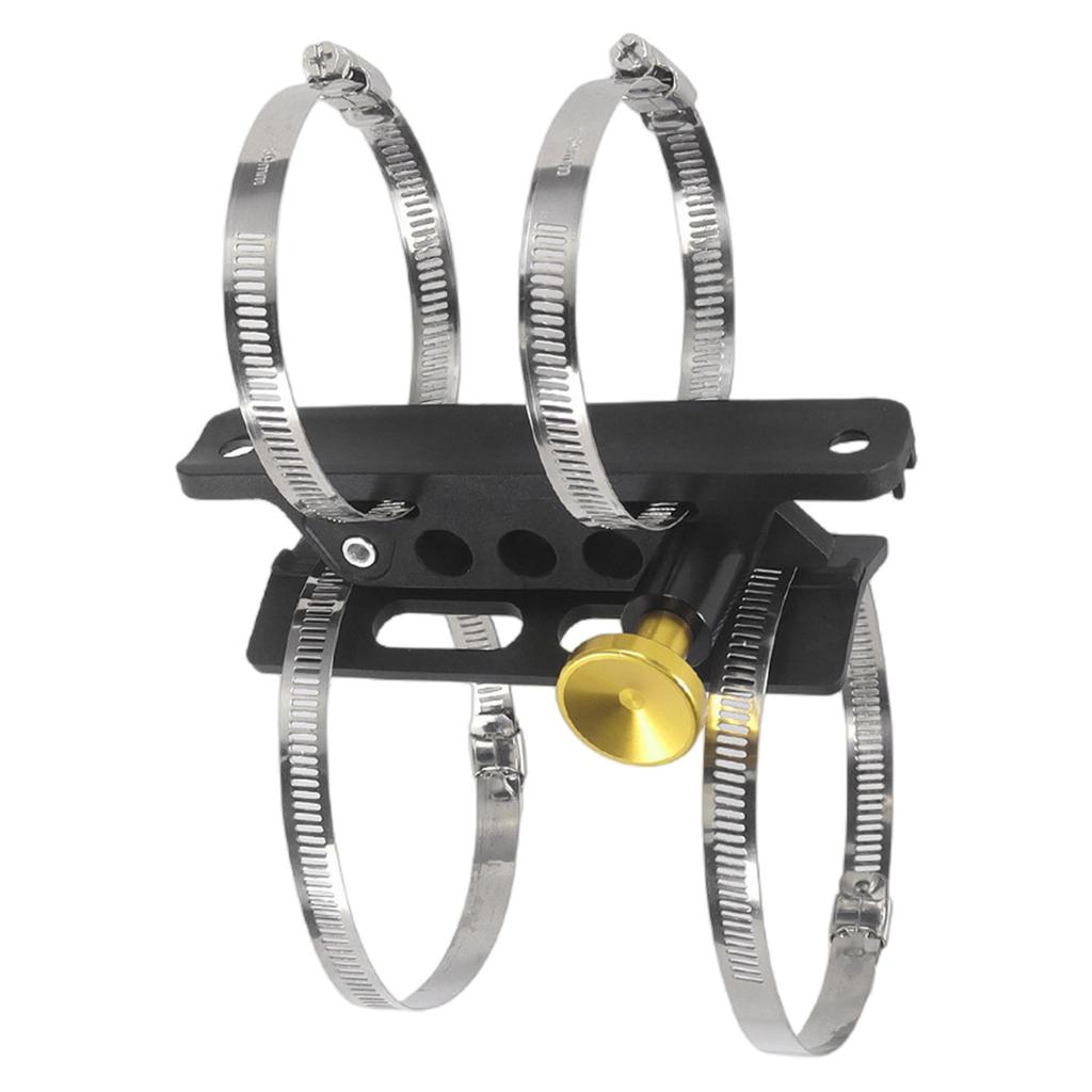 Fire Extinguishers Bracket Using Adjustable Clamps for Easy Mounting on 1.75-2Inch Roll Cage Without Body Damage