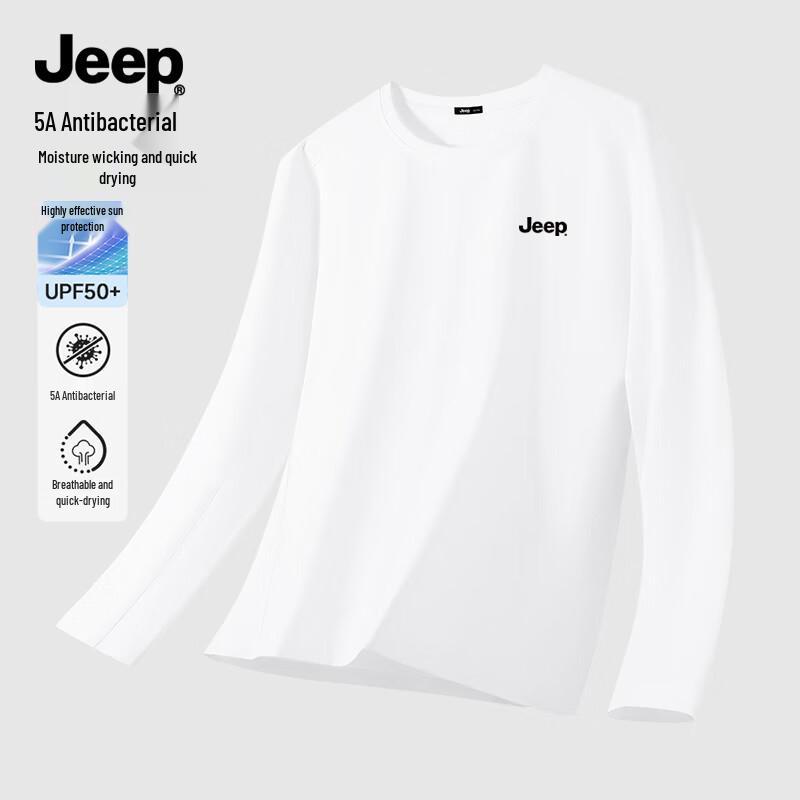 JEEP Men s Sports Quick-Dry Long Sleeve T-Shirt L