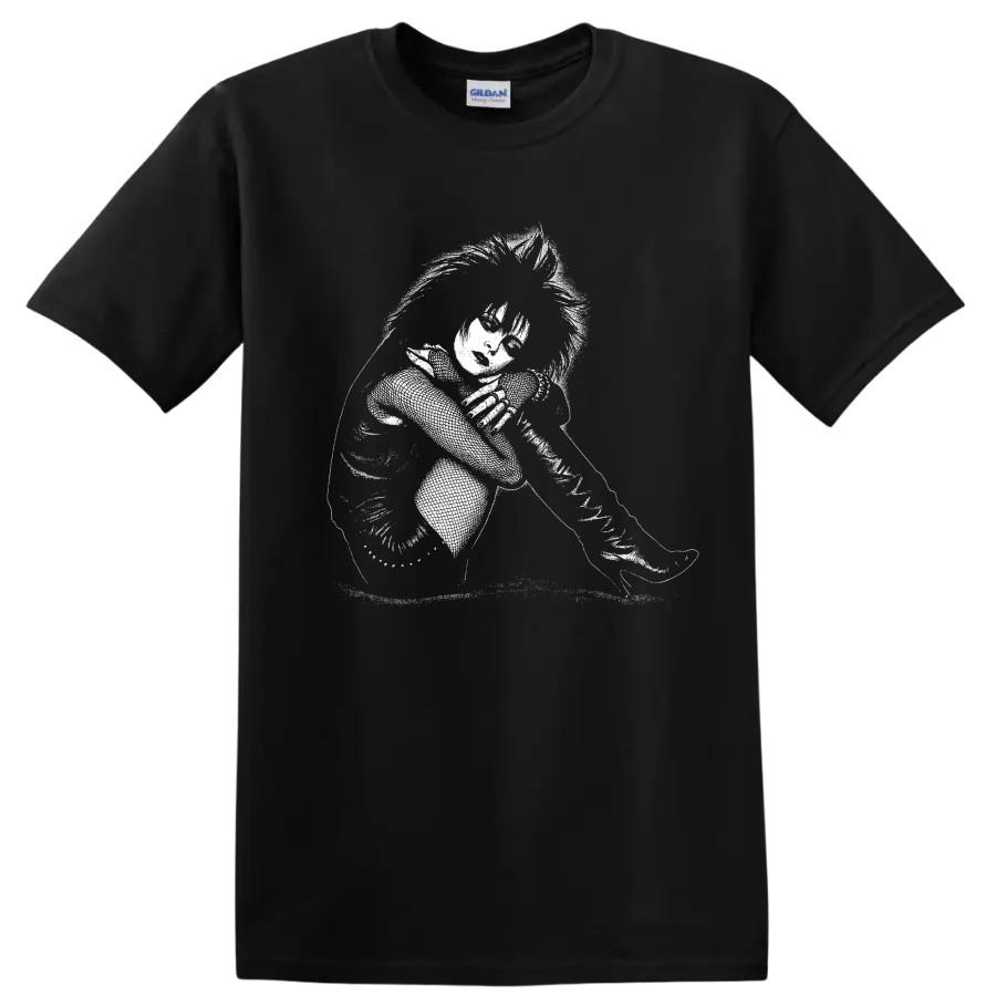 Siouxsie and the Banshees Rock Legends T Shirt Gothic Portrait Tee