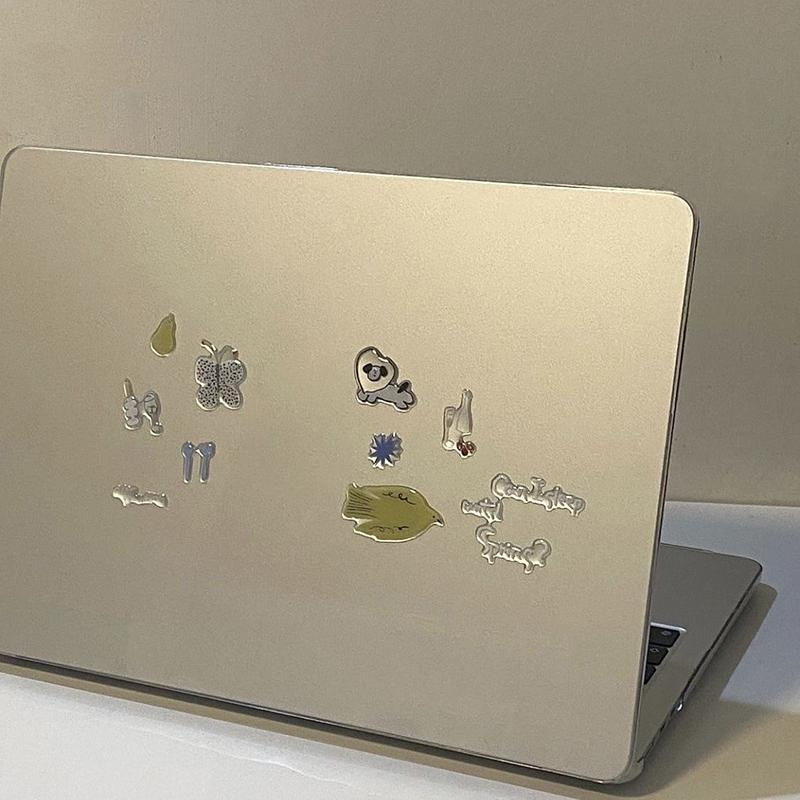 A Set Cute Computer Stickers, Funny Three-Dimensional Jelly Planner Decorative Stickers Mobile Phone Stickers