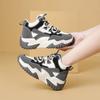 Tide muffin women's shoes spring and autumn new retro platform sneakers inner height increase breathable dad shoes