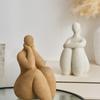 Abstract Seated Figure Home Decor Items Sculptures Minimalist Artistic Resin Statuesinterior Decoration Desktop Accent Ornaments