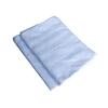 Cotton White Stripe Bed Sheet & Duvet Cover Set - Single/Double with Pillowcase