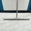 Large Black Rubber Floor Squeegee and Scraper for Commercial and Home Cleaning