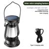 USB Rechargeable Camping Lantern Portable Hanging Tent Light Solar Charging 3000-5000K Stepless Dimming Outdoor Lamp