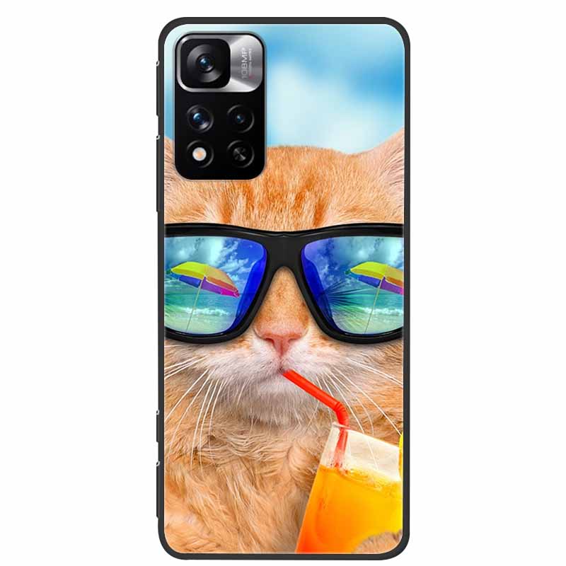 For Redmi Note 11 Pro+ 5G Case Fashion Soft TPU Silicone Back Cover for Xiaomi Redmi Note 11 Pro Plus 5G 2022 Capa Global 6.67''
