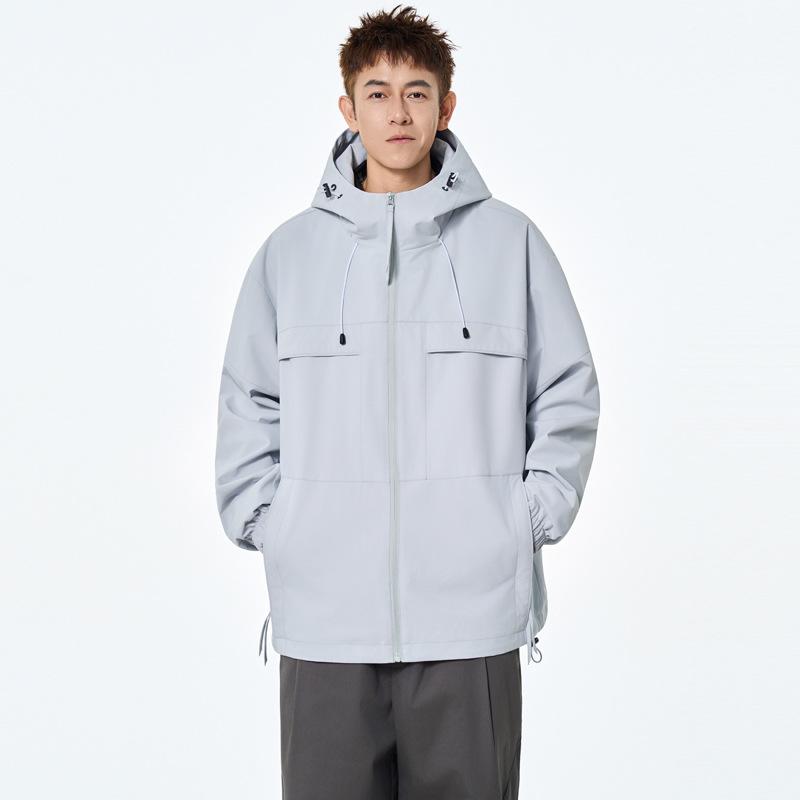 Men's Jacket Hooded Coat Outdoor New Autumn and Winter Loose Casual Sportswear for Men and Women.