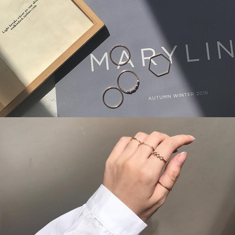 Elegant Fairy Butterfly Quad Ring Set: Trendy Cold Style Index Finger Design for Women