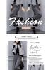 2025 Women's Plus Size Woolen Two-Piece Suit: Short Coat & Wide Leg Pants for Autumn/Winter Fashion.