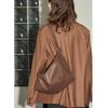 IELGY High-Quality Retro Bag Large-Capacity One-Shoulder Commuter Soft Leather Cross-Body Tote Bag