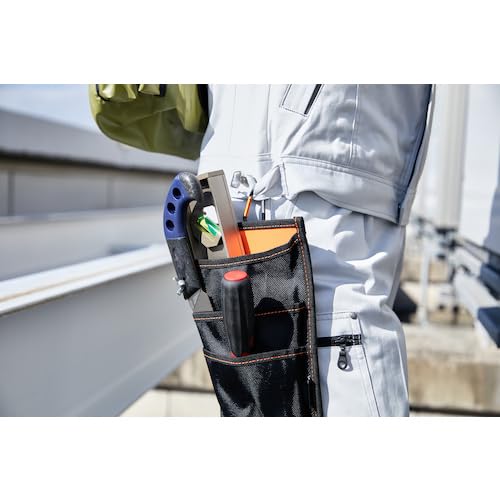 TRUSCO Carabiner Wire Diameter 5mmX50mm D Type Black TKN550BK