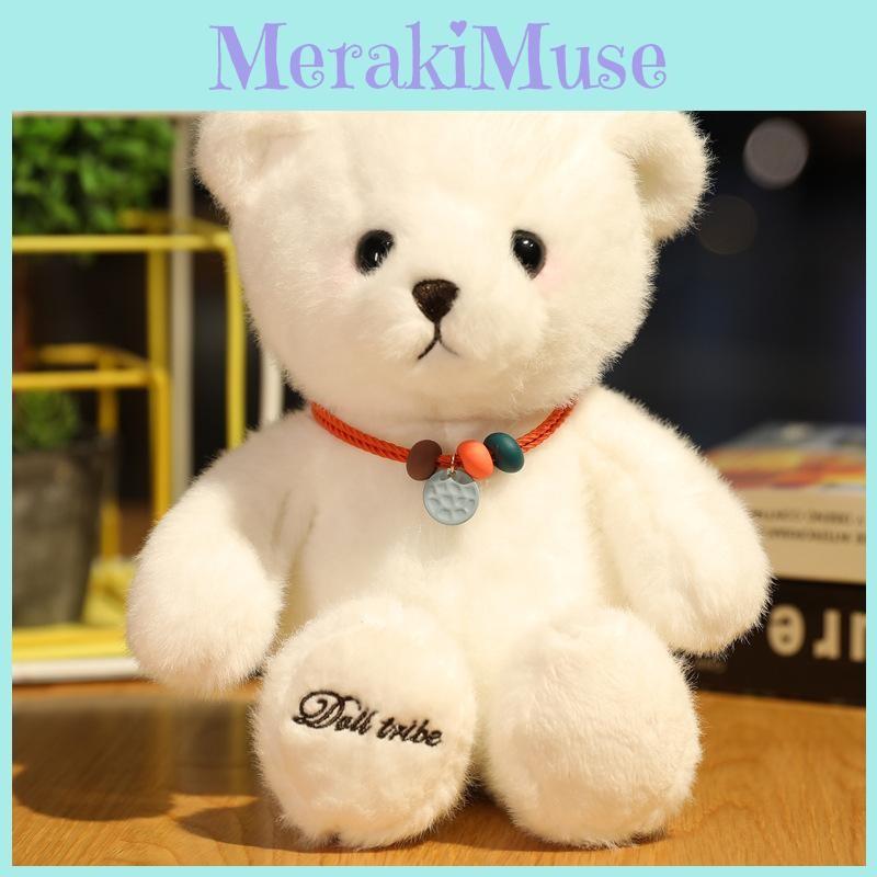 Bear Cute Teddy Stuffed Animal Plush Toy For Children Playroom And Birthday Gift