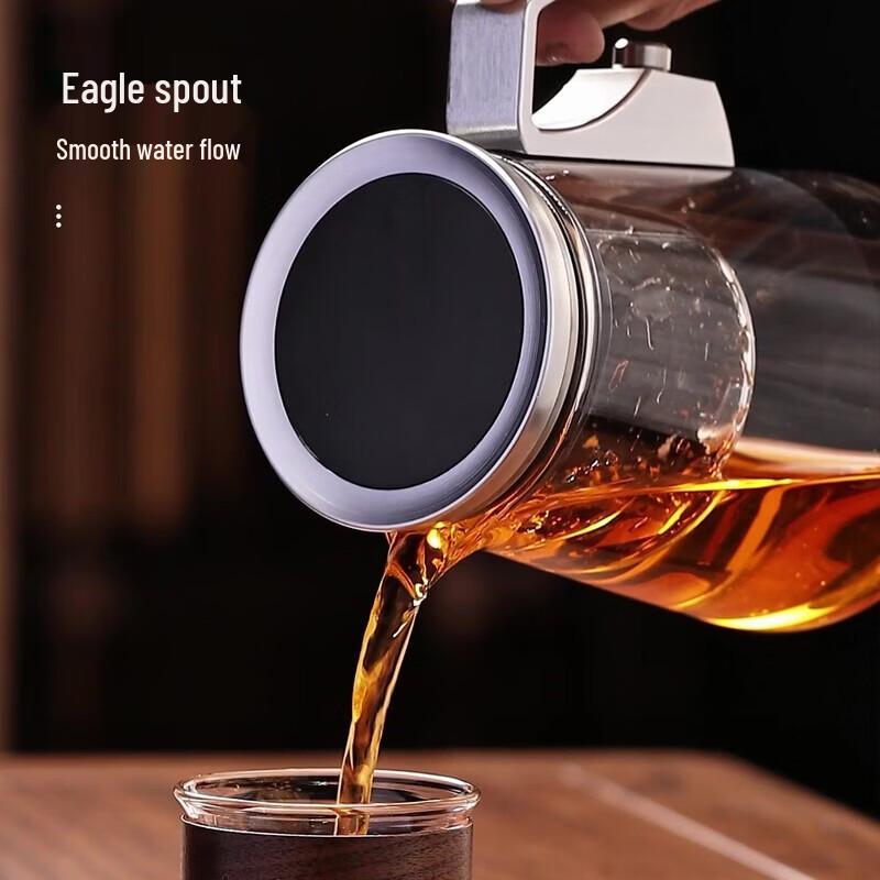 YIHUTEA Magnetic Rodless Infuser Teapot