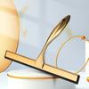 Shower Squeegee Stainless Steel Squeegee with hook Bathroom Shower Doors Mirrors Tiles Car Windows Kitchen Cleaner
