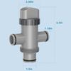 Universal Hose Plunger Valve Easy Installation Pool Replacement Valve Pool Plunger Valve