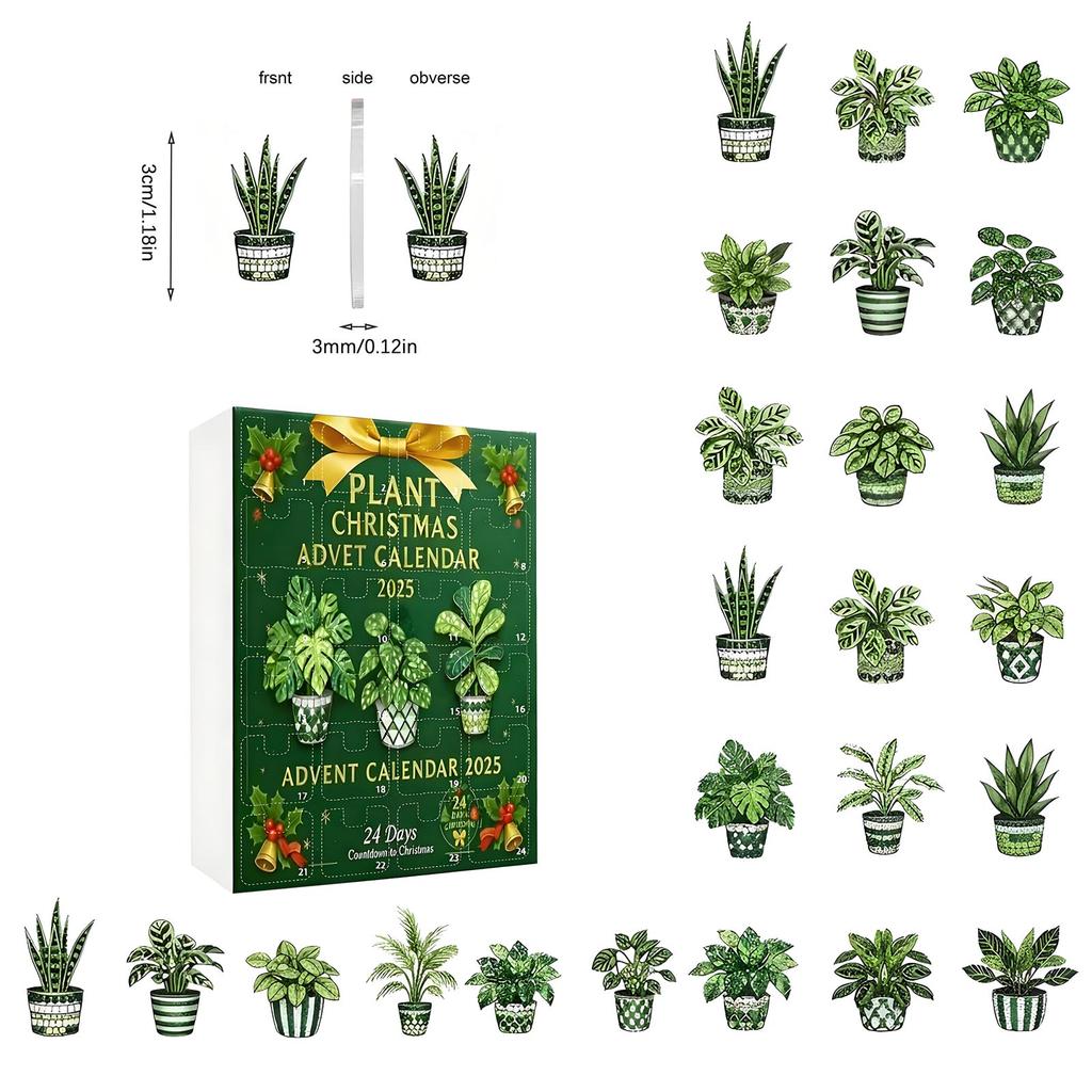 Odpočítavací kalendár obsahuje 24 darčekov, odpočítavací kalendár a prekvapenie.