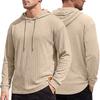 Men's Color Hooded Sweatshirt Casual Winter Pullover