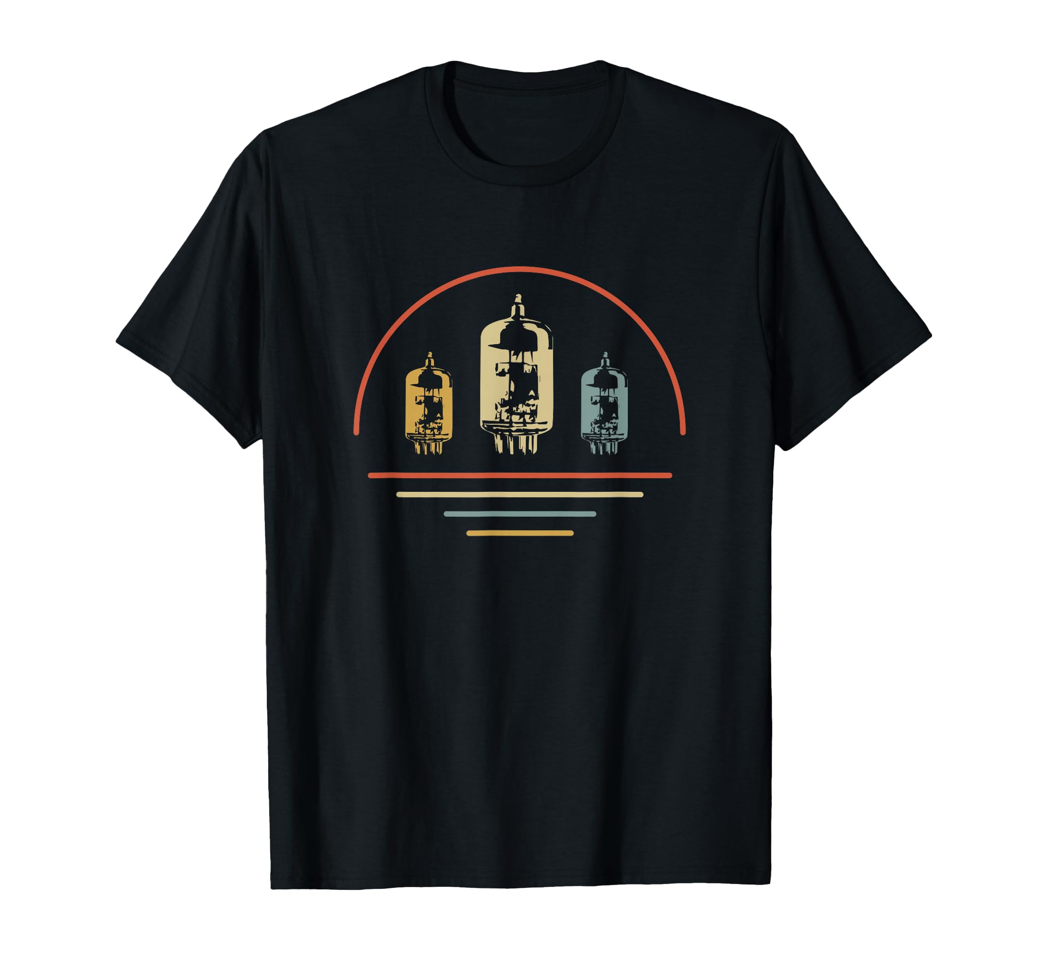 Vintage Retro Vacuum Tube Amplifier T-Shirt