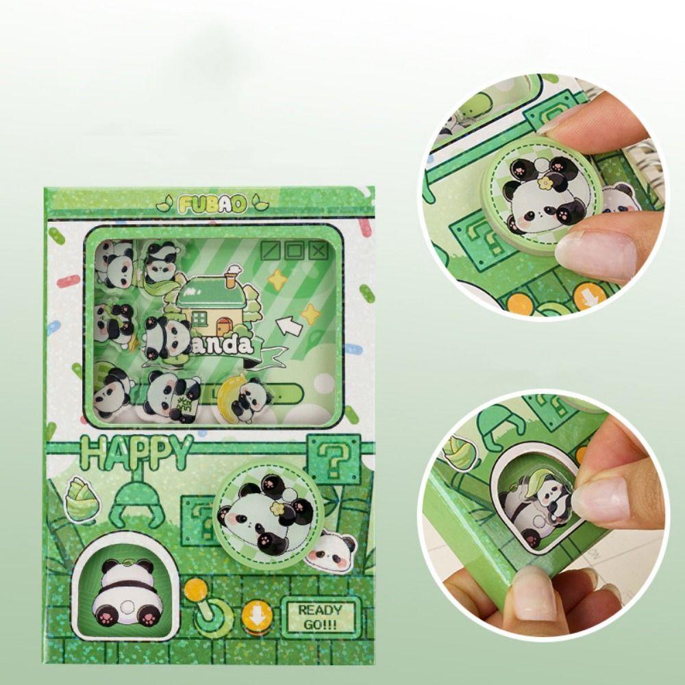 Creative Gashapon Machines Notebook Hardcover Egg Twisting Machine Fun Small Notepad Thicken Paper Shaking Capybara Pocket Book