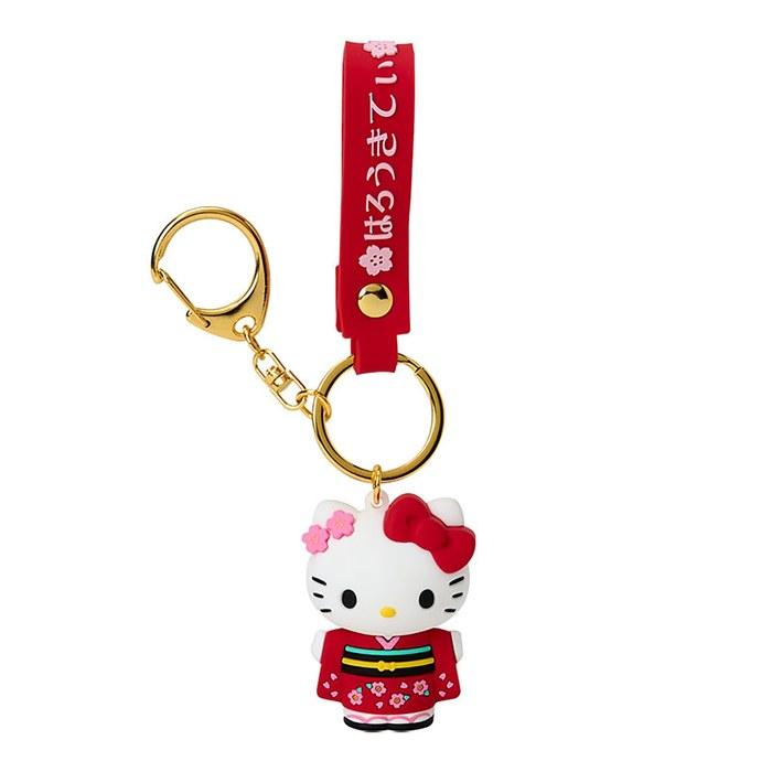 Sanrio Hello Kitty 3D Keychain (Kimono) 287156 3.7cm x 3cm x 5.2cm