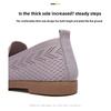 Summer Cloth Shoes, Women's Mesh Shoes, Breathable Flat Bottom, Lightweight, One Foot, Hollow Mesh Shoes
