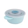 Lunch Box Stainless Steel Sealed and Insulated Lunch Box  Proof Cartoon Lunch Box for Kids Adults(Blue )