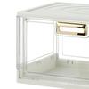 Desktop Cup Storage Box Stackable Dustproof Water Cup Storage Box Home Coffee Glass Holder with Lid