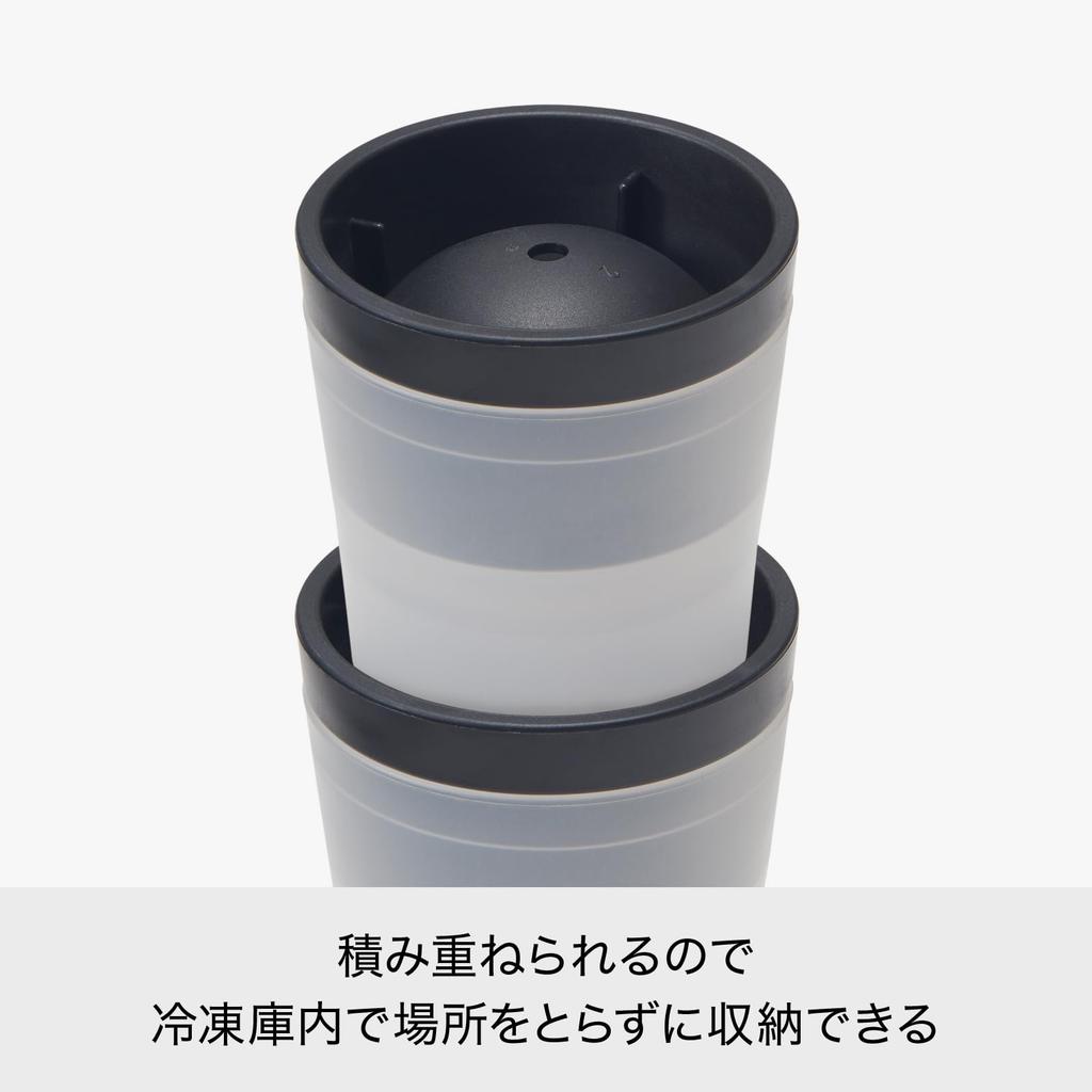 Ice Cube My Round Diameter X Set of Made In 6cm Over 2 Million Popular Round Ice Maker Like-it Trays, Ice, Approx. 7.5cm 7.5cm High, White, 4, Japan,