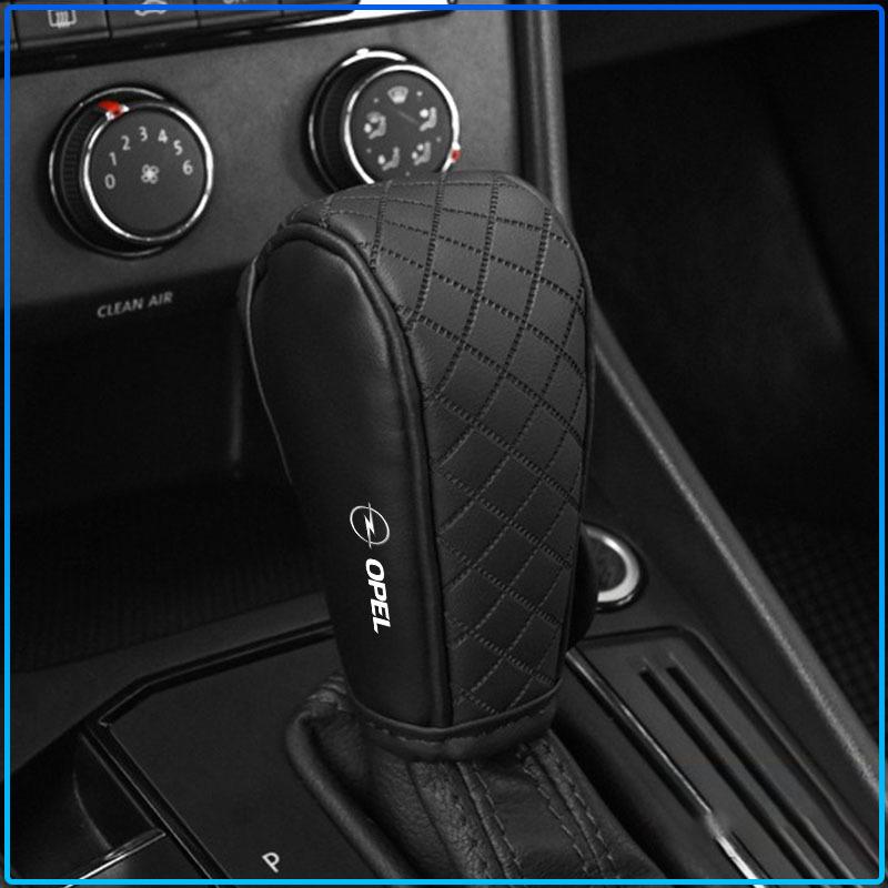 1Pcs Car Shift Handle Covers Non-Slip Change Lever Gearshift Cover For Opel Astra H G J Insignia Mokka Zafira Corsa Vectra B C D