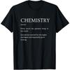 Chemistry Definition Funny Sarcastic Science Teacher Cat Pun T Shirts Men Humor Streetwear Tee Shirt Short Sleeve Loose Clothing