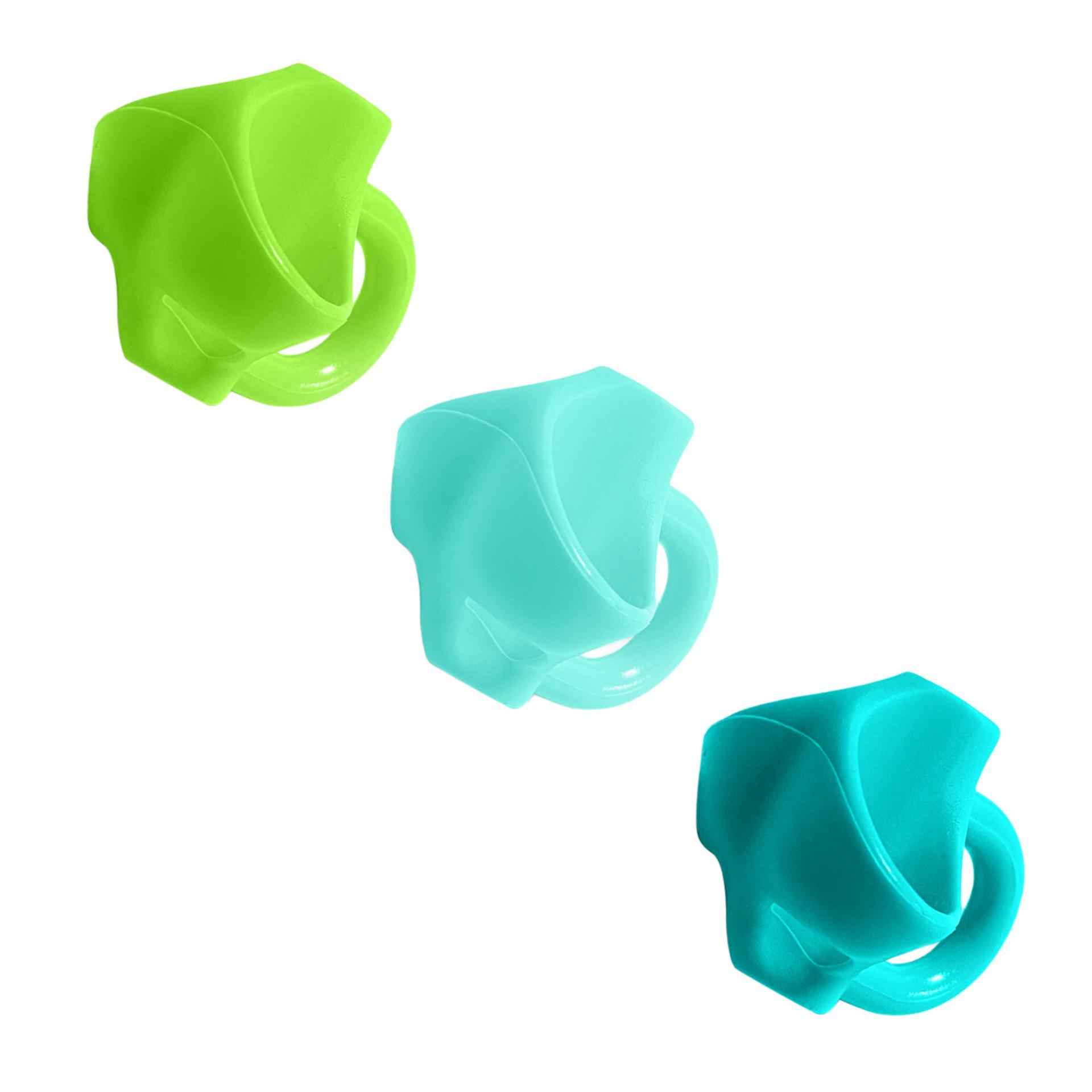 Детский силиконовый корректор для правильного захвата карандаша для начинающих - поддержка тремя пальцами