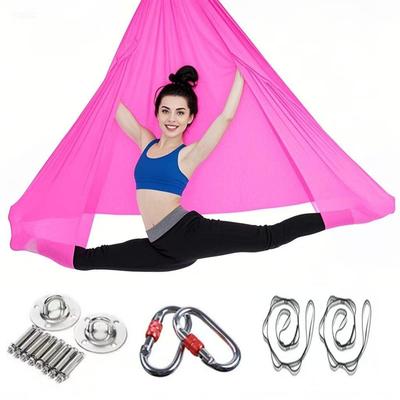 Aerial Yoga Hammock Sling for Home & Studio Stretching