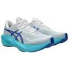 Asics Novablast 6 Comfortable Breathable Bouncing Running Shoes Men sneaker White Blue 1011C243-101