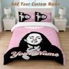 Bedding Set 1 Duvet Cover 2 Pillowcases Lana Del Rey Print Soft Bed Linen Bedroom Decor