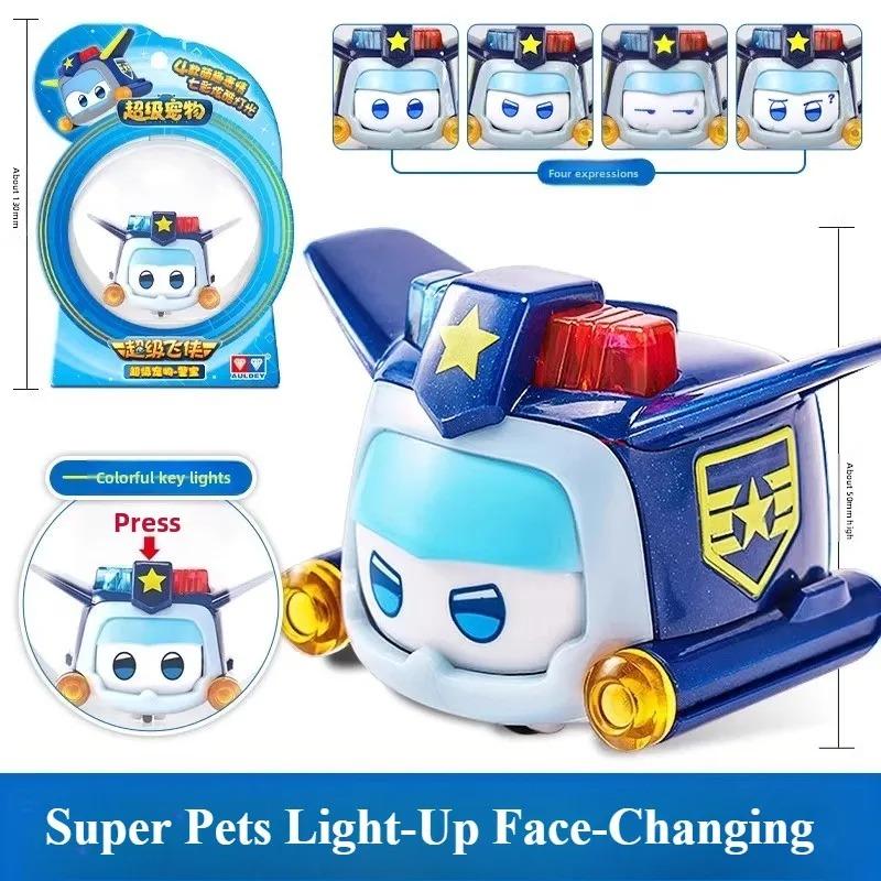 Super Wings Cartoon Transforming Toys Jett Paulie Dizzy Mira Wish Protector with Energy Ball Gift