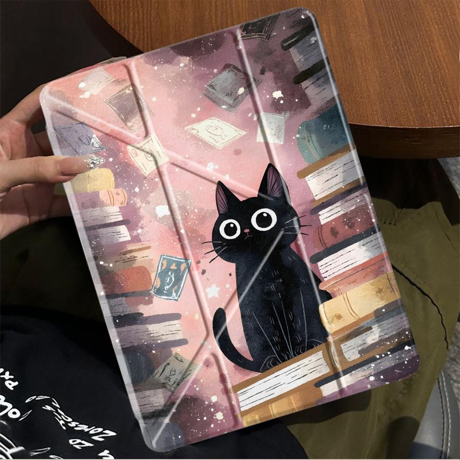 Tablet Case For iPad Air 4 5 M3 M2 1 2 M4 11inch Pro 2025 Mini 6 7 Pro 11th 10th 9th 8th 7th 12.9inch Holder Cover Cute Cartoon