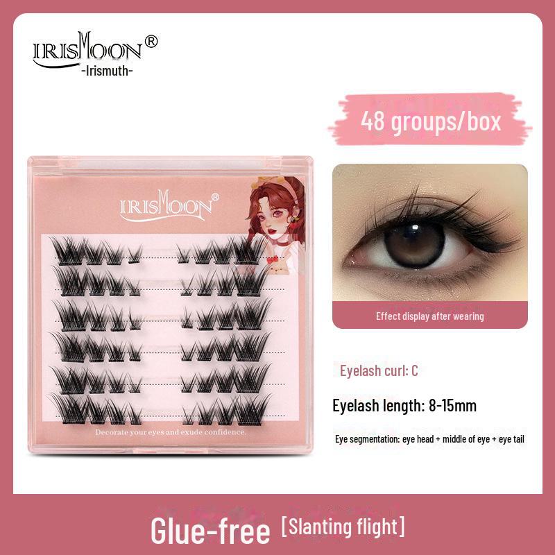 

Накладные ресницы Fox-Style без клея: Сегментированные, плотные и закрученные для легкого удаления.